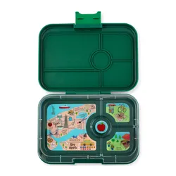 Salata için Öğle Yemeği Kutusu XL Yumbox Tapas 4-Greenwich Green / New York