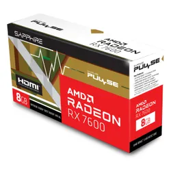 Karta graficzna SAPPHIRE Radeon RX 7600 Pulse 8GB