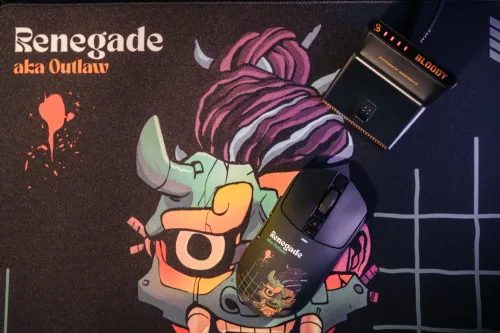 Myszka gamingowa A4tech Bloody R72 Ultra Duo Renegade Midnight Czarny