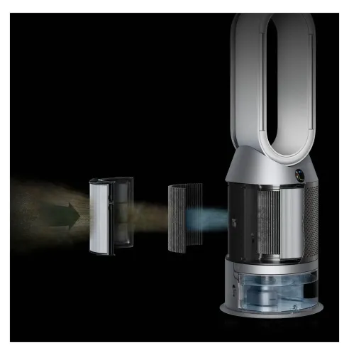 Oczyszczacz powietrza Dyson Purifier Humidify+Cool Autoreact PH3A z funkcją nawilżania i wentylatora