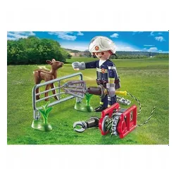 PLAYMOBIL ACT!ON HEROES 71467 STRAŻ POŻARNA RATOWANIE ZWIERZĄT