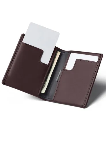 Portfel skórzany Bellroy Slim Sleeve - deep plum