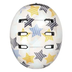 Kask ABUS Skurb Kid Stars Szary dla Dzieci (rozmiar S)