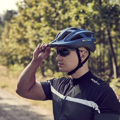 Kask rowerowy ATTABO Viper niebieski