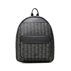 Lacoste Nh3649lx Monogram Noir Gris H45 Rucsac