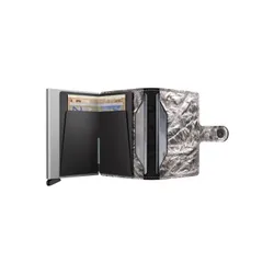 Secrid kompaktowy portfel z RFID Miniwallet Crunch - silver