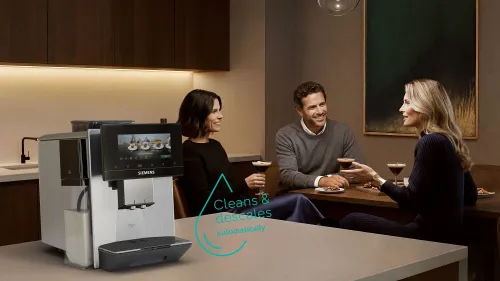 Автоматическая кофемашина Siemens EQ900 iAroma TQ923EZ3 холодный кофе