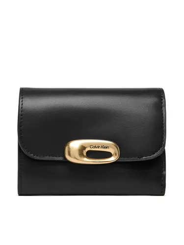 Кошелек Calvin Klein Hardware Trifold With Zip Pocket LV04F1116G