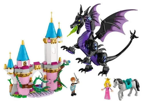 Конструктор LEGO Disney 43240 дьявол как дракон