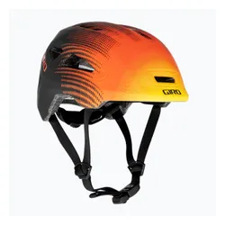 Kask rowerowy dziecięcy Giro Scamp II Jr matte orange towers