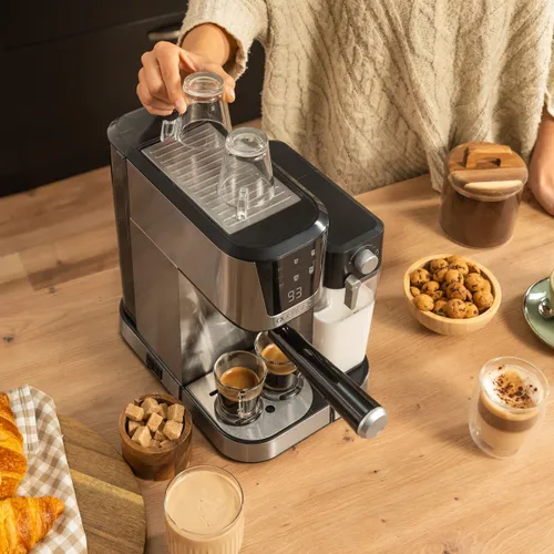 Ekspres CECOTEC Power Espresso 20 Cream Srebrny