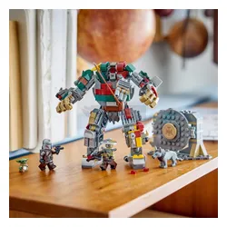 LEGO Star Wars 75451 Mandalorian i Starcie z droidem , zestaw klocków 9+