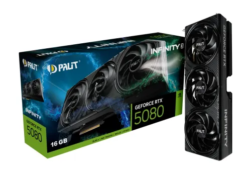 Karta graficzna Palit GeForce RTX 5080 Infinity 3 16GB GDDR7 256bit DLSS 4