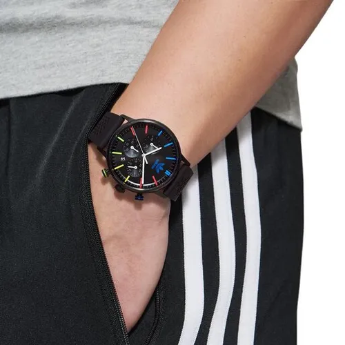 Adidas Originals Code One Chrono Watch Aosy23021 Black