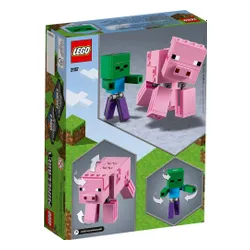 LEGO Minecraft BigFig domuz ve küçük zombi (21157)