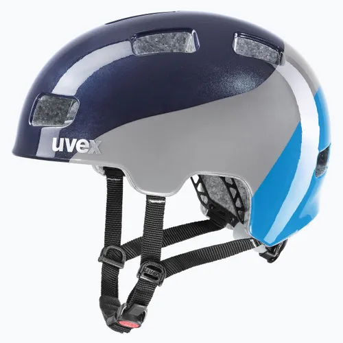 Kask rowerowy dziecięcy UVEX HLMT 4 deep space/blue