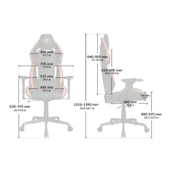 Fotel Cougar Hotrod Black Gamingowy do 136kg Skóra ECO Czarny