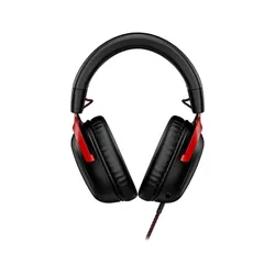 Проводные наушники с микрофоном HyperX Cloud III-черный и красный