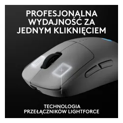 Myszka gamingowa Logitech G Pro 2 Lightspeed Biały