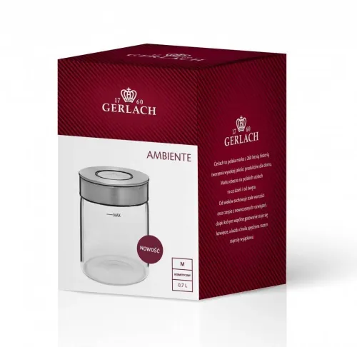 Pojemnik Gerlach Ambiente 0,7l