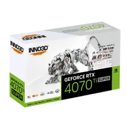 Karta graficzna Inno3D GeForce RTX 4070 Ti Super TWIN X2 OC WHITE 16GB GDDR6X 256bit DLSS