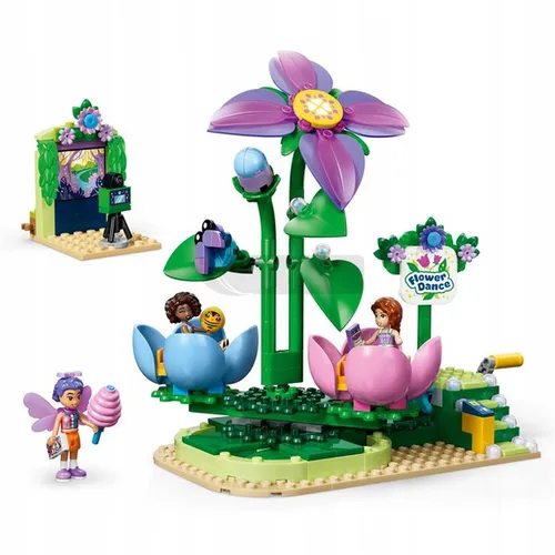 LEGO Friends 42702 Wróżkowa karuzela z kwiatami, zestaw klocków 7+