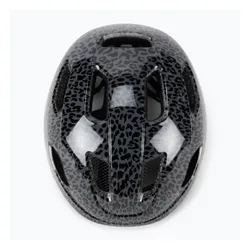 Kask rowerowy dziecięcy Lazer Nutz KinetiCore black leopard
