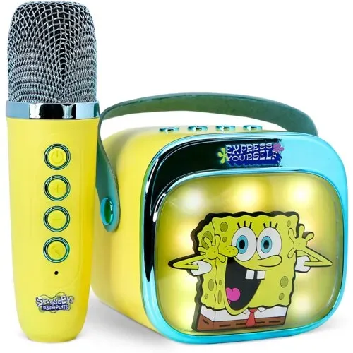 Głośnik Bluetooth OTL Technologies Spongebob Popsing 5W Żółto-turkusowy
