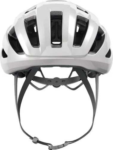 Kask rowerowy ABUS PowerDome Shiny Biały Szosowy (rozmiar S) MIPS