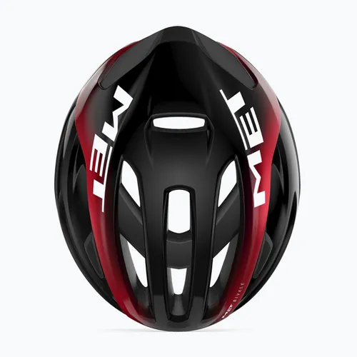 Kask rowerowy MET Rivale II Mips black/ red metallic glossy