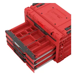 Skrzynka narzędziowa QBRICK System Prime Drawer 4 Toolbox Expert Red Ultra HD Custom