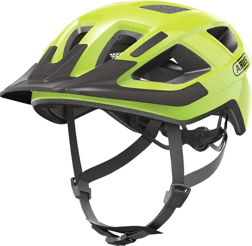 Kask rowerowy ABUS Aduro 3.0 Signal Żółty Miejski (rozmiar L)