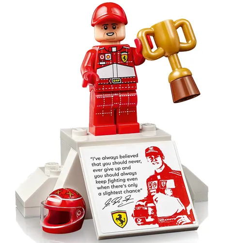 LEGO 11375 Icons Ferrari F2004 i Michael Schumacher