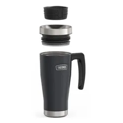 Kubek termiczny z uchwytem Thermos Icon 0,47 l - granite