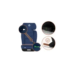 Fotelik samochodowy LIONELO Neal i-Size 100-150 cm (15-36 kg) Niebieski