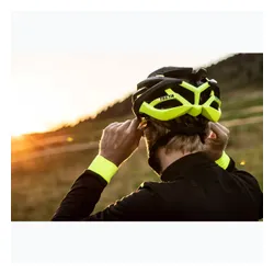 Kask rowerowy Rogelli Tecta black/fluor