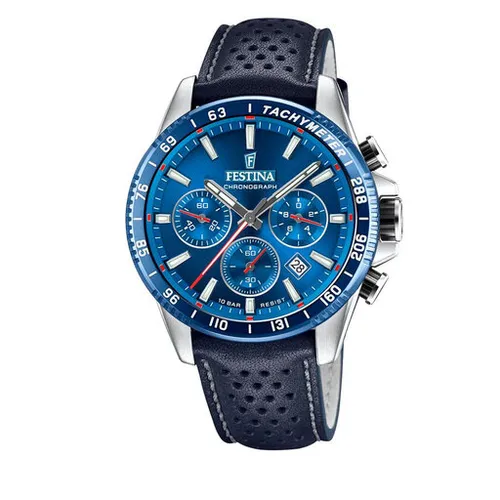 Festina Zamansız Kronograf Saati F20561 / 3 Donanma Saati