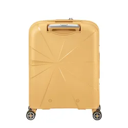 Чемодан маленький расширяемый American Tourister StarVibe - metallic banana