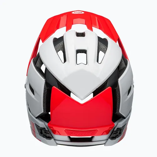 Kask rowerowy Bell FF Super Air R MIPS Spherical matte gloss white/infrared