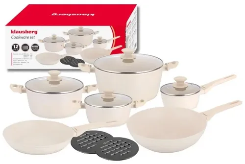 Zestaw garnków KLAUSBERG KB-7959 (12 elementów)