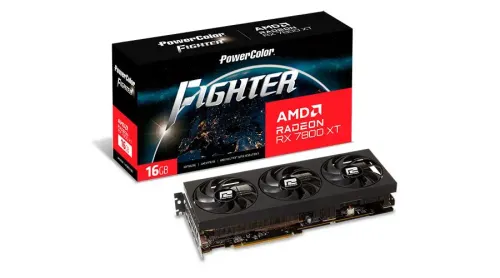 Karta graficzna PowerColor Fighter Radeon RX 7800 XT 16GB GDDR6 256bit FSR