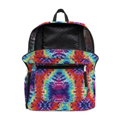 JanSport Cross Town дневной рюкзак - красный / Multi hippie days