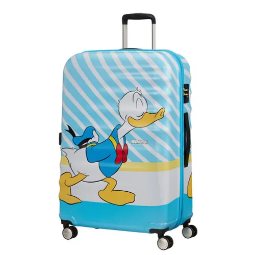 Bavul büyük American Tourister Wavebreaker Disney-Donald blue kiss