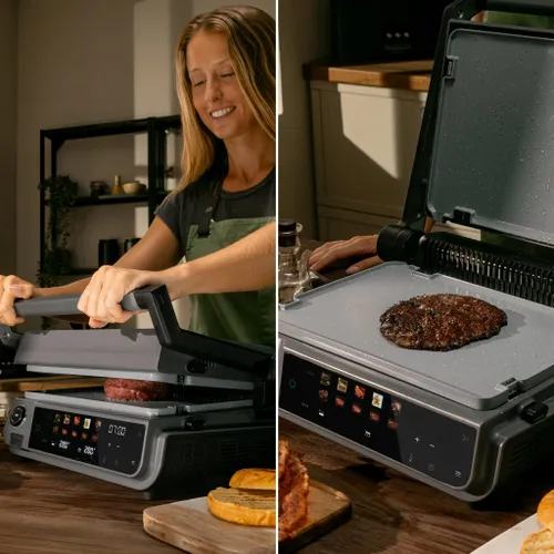 Электрогриль Cecotec Rock'nGrill 2000 Smash PerfectCook