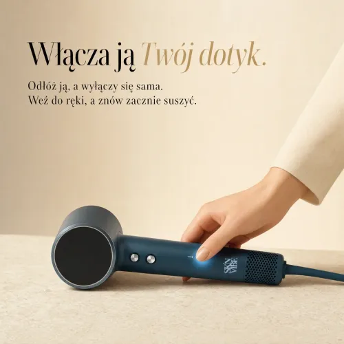 Suszarka do włosów SkinVibe Nova PlasmaGo Zimny nawiew 1100W 2 prędkości 4 temperatury Eggplant
