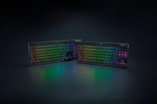 Klawiatura RAZER BlackWidow V4 Low-profile HyperSpeed Yellow Switch