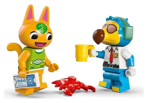 LEGO Animal Crossing 77051 полет с Dodo Airlines