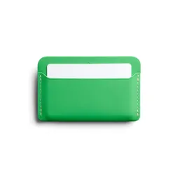 Kartownik skórzany portfel na karty Bellroy Card Slip - neon green