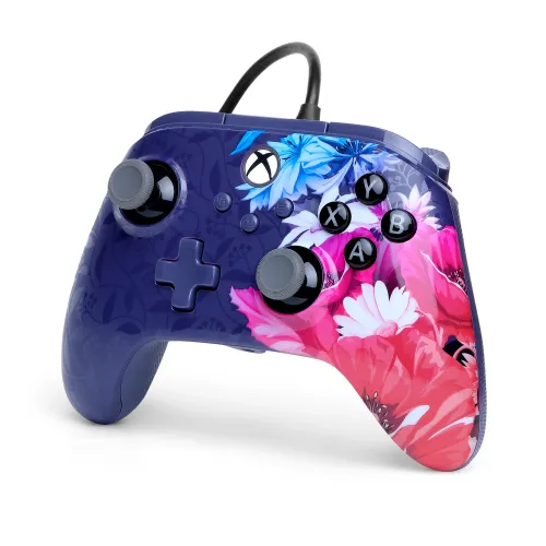 Pad PowerA Advantage Plus Wired Controller Night Blossom do Xbox Series X/S, Xbox One, PC Przewodowy