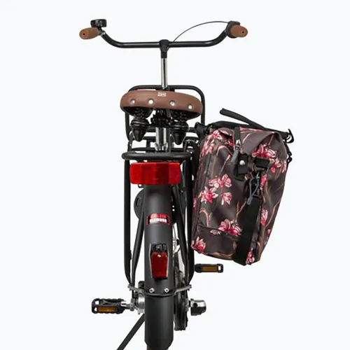 Torba rowerowa na bagażnik FastRider Nyla Shopper Single Bike Bag Trend Click'nGo 20 l flourish